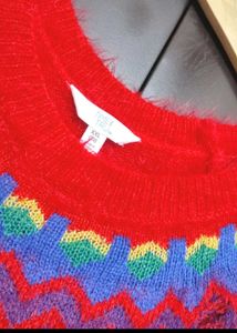 Red 🔴 Sweater For Healthy Girl Or Women 50 Bust