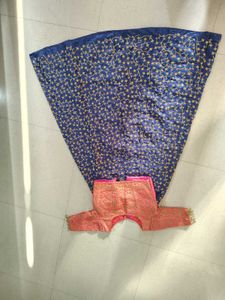 Vibrant Pink Embroidered lehnga choli