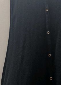 Button-Up Midi Dress with T-Shirt
