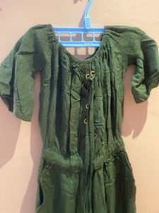 Stylish Green Jumpsuit