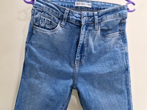 Skinny Blue Jeans