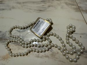 Long Pearl Necklace And Bracelet