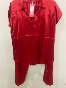 Beautiful Red Night Suit