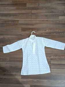 Kids White Kurta