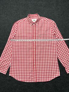 Lacoste Red Gingham Long Sleeve Shirt