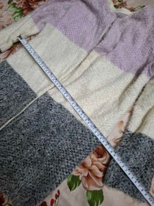 Cozy Colorblock Fuzzy Cardigan