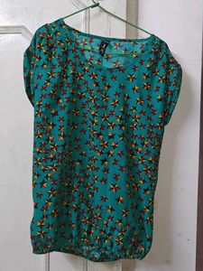 Denim Brand by Shoppers Stop | Abstract Print Top