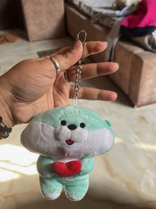 Cute Plush Bear Keychain