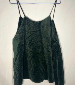 SHEIN Dark Green Camisole Top