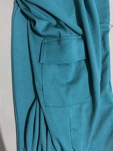 Teal Cargo Pants