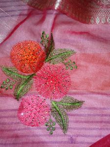 Beautiful Embroidered Saree
