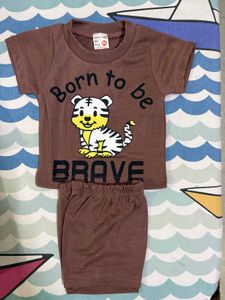 Baby Boy/Girl "Born to be Brave" Tiger Set