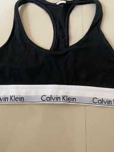 Calvin Klein Black Sports Bra