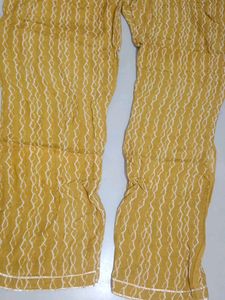 Mustard Palazzo Pants