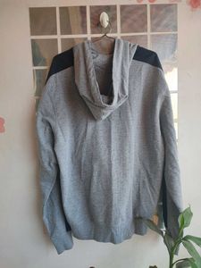 Fila Grey Zip-Up Hoodie