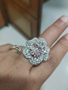 American Diamond Finger Ring