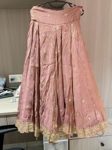 Embellished Brocade Blouse and skirt