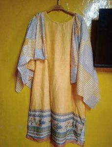 Yellow Kurta Set with Dupatta