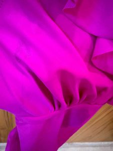 DKNY- original Pink Ruffle Bikini Top- Large