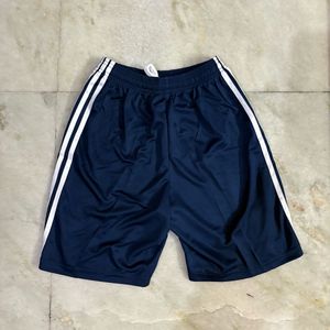 Adidas Real Madrid Navy Blue Athletic Shorts