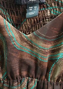 Bohemian Print Spaghetti Strap Top