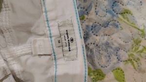 Classic White Women's Pants