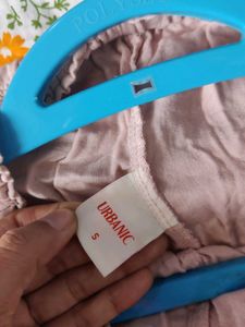 Urbanic Peach Casual Capri Pants