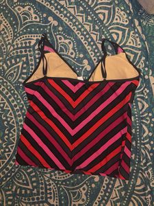Striped Bikini Top