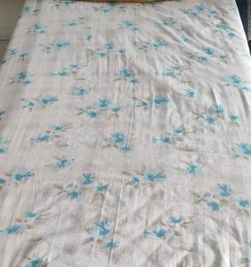 Lightweight Floral Print single bed bedsheet