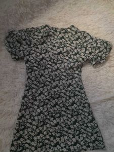 Floral Print Mini Dress