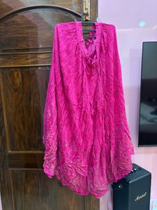 Pink Long Skirt