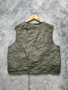 Vintage Utility Vest Jacket