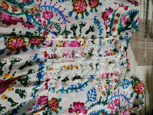 Floral Print Boho Dress