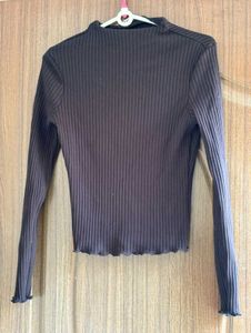 Chic Knit Vest &amp; Long Sleeve Top Set