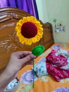 Crochet Sunflower Decoration
