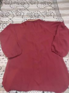 Elegant Maroon Kurta