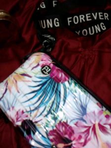 Floral Print Crossbody Bag