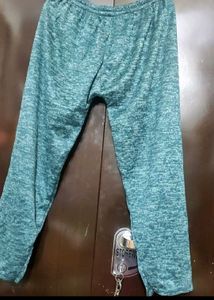 Sea Green Winter Kurta Plazo Set For 42 Bust