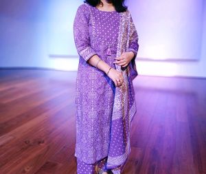 Beautiful Purple Suit