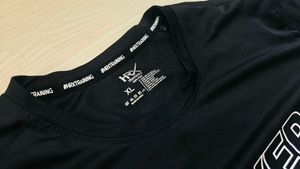 Hrx Black Fancy Tshirt