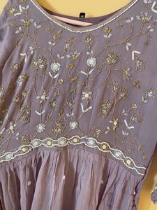Elegant Lavender Kurta