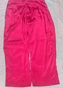 Vibrant Pink Kurta with Pants Set