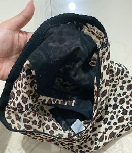 unused Leopard Print High-Waisted Shapewear Briefs