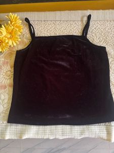 Velvet Camisole Top