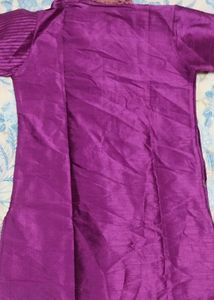 Elegant Purple Kurta Suit