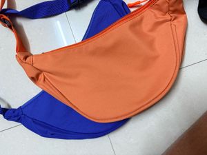 Orange & Blue Crossbody Bag from Mexico