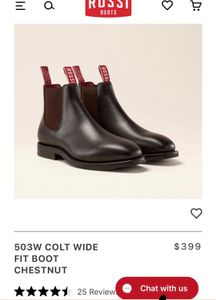 Rossi Boots - 503W Colt Wide Fit