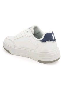 women's White Sneakers with Logo
