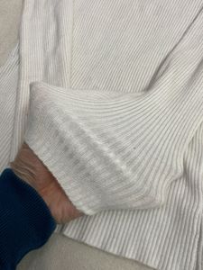 Ribbed Mock Neck Top