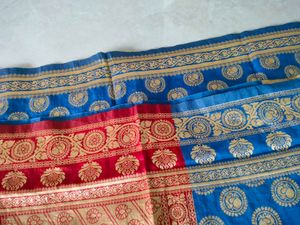 Price Drop ✨✨Elegant Printed Saree 💙♥️